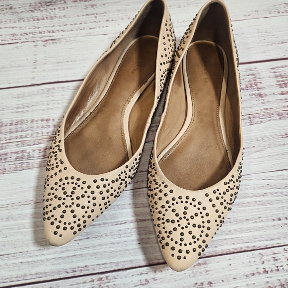 Coach studded pointed flats - Picture 6 of 15